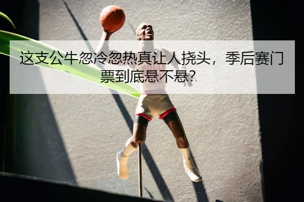 这支公牛忽冷忽热真让人挠头，季后赛门票到底悬不悬？