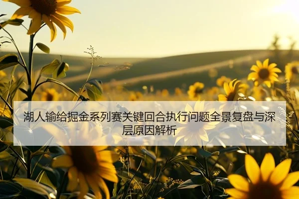 湖人输给掘金系列赛关键回合执行问题全景复盘与深层原因解析